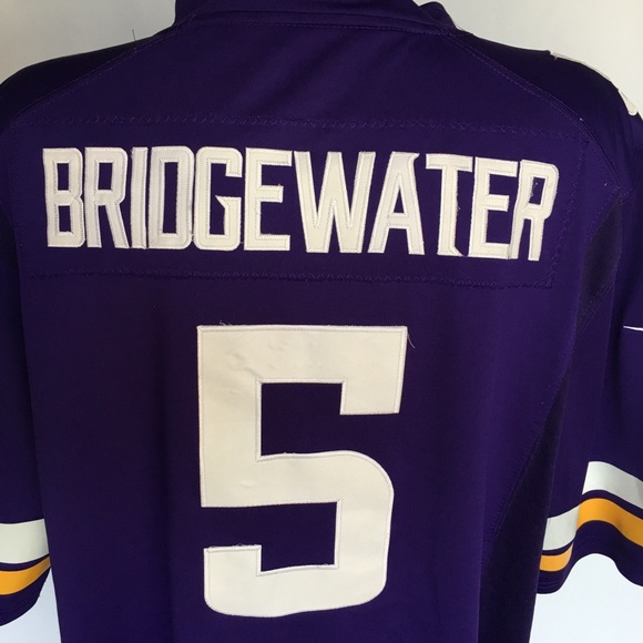 Terry Bridgewater on field Viking jersey size XL - Picture 7 of 7
